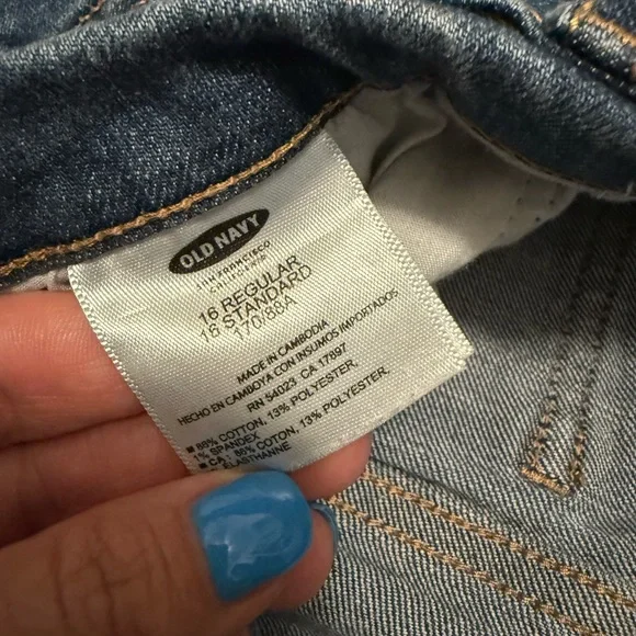 Old Navy Blue Women's Jeans - Picture 8 of 8